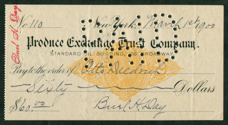 RN-X7 New York, N.Y. Produce Exchange Trust Company