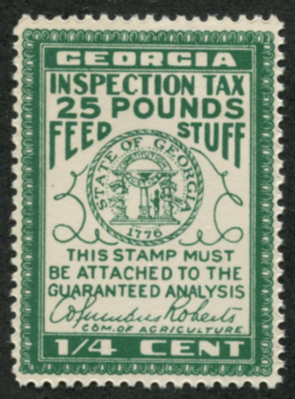 GA FE50 mint, F-VF