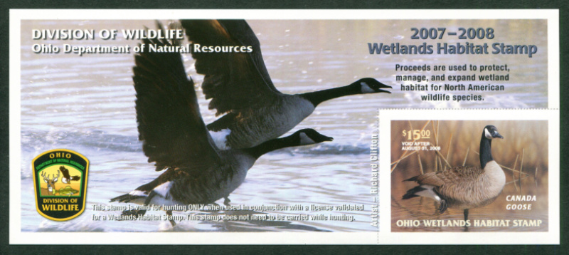 OH Waterfowl 26 mint, NH, VF