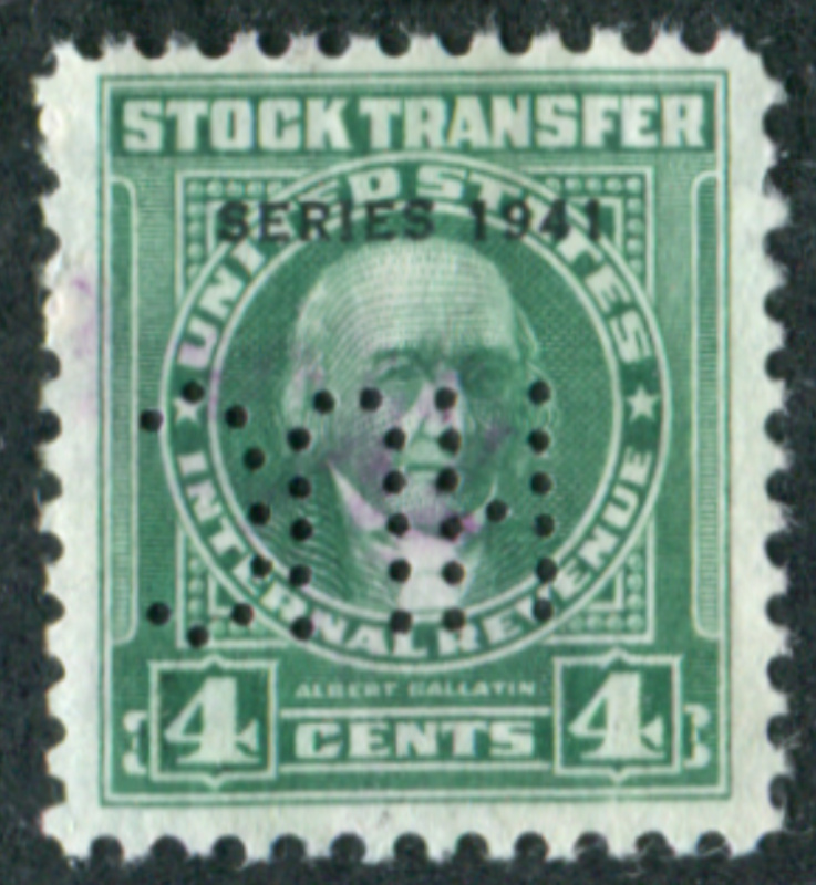 RD95 perfin, VF