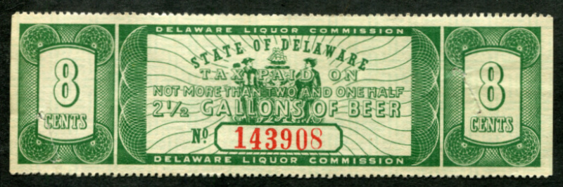 DE B21 used, VF staple holes