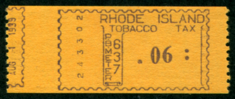 RI TBM8 mint, VF