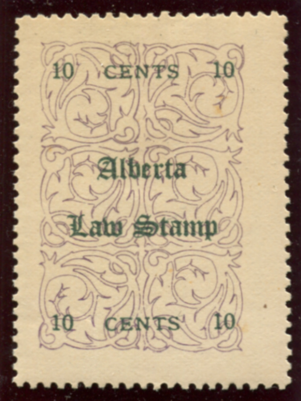 AL1 mint, VF thin spot