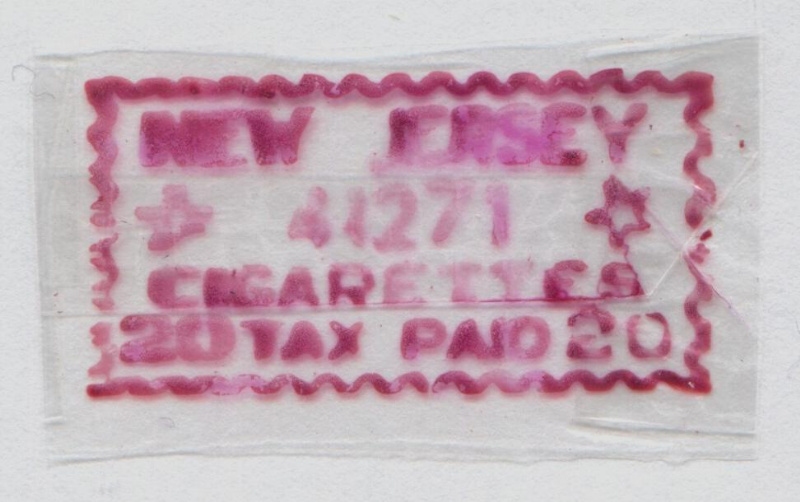 NJ CM14 No. 41271, used, VF