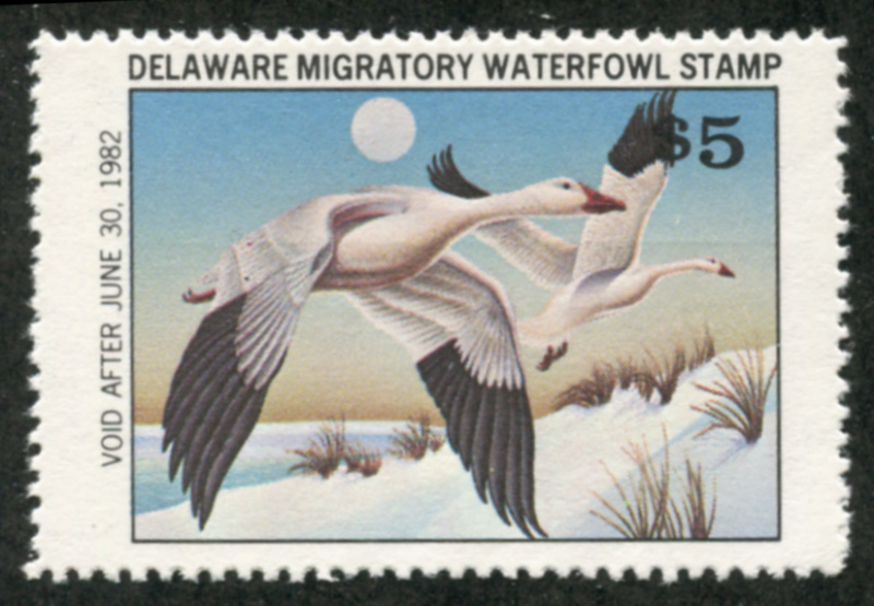 DE Waterfowl 2 mint, NH, F-VF