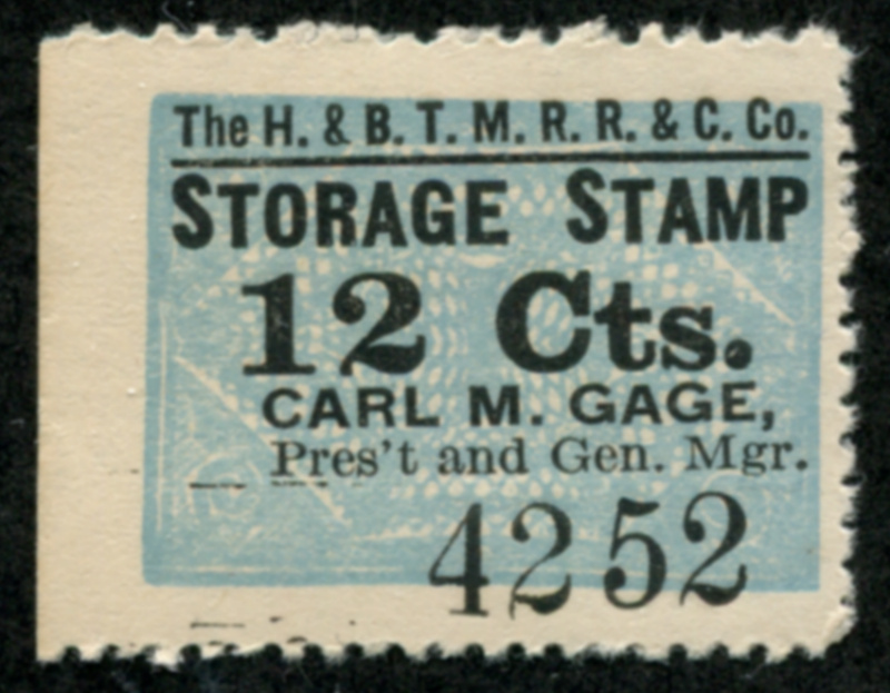 Huntington & Broad Top Mountain Railroad & Coal Co. RRHBTM1.3 mint, VF