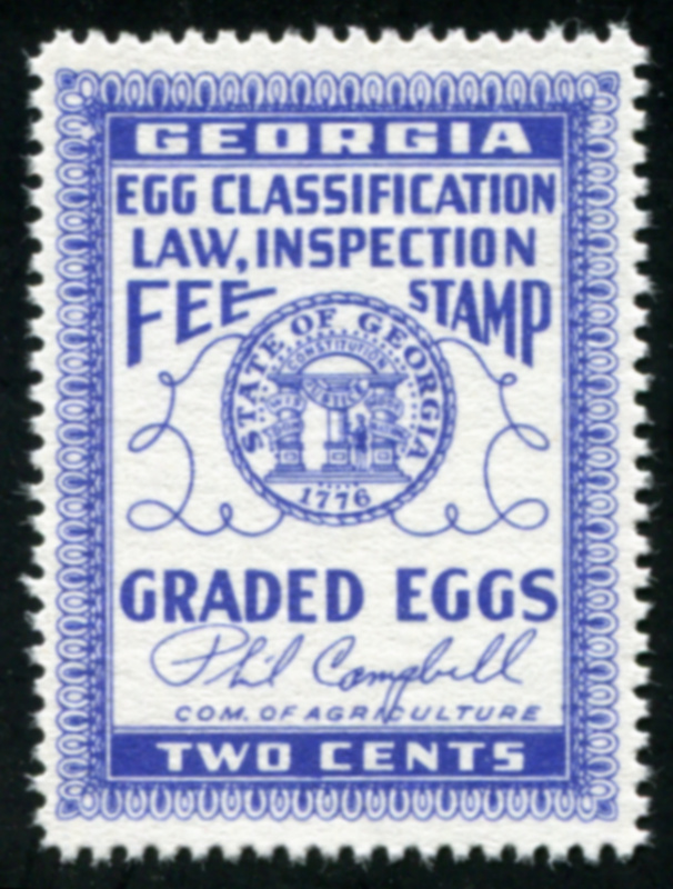 GA E26 mint, F-VF