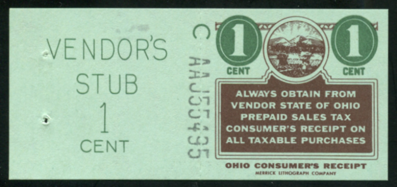 OH ME34 control C, mint, VF
