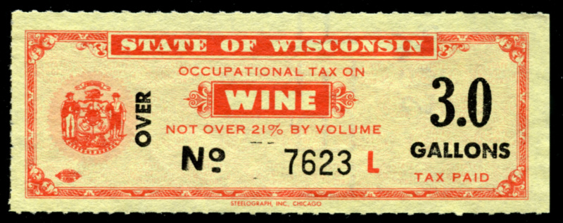 WI W106 watermarked, position L, used, VF