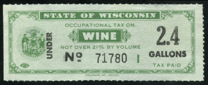 WI W101 watermarked, position I, used, VF