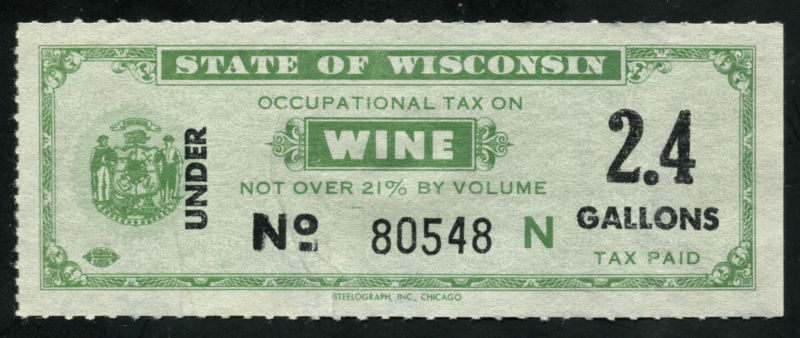 WI W101 watermarked, position N, used, VF