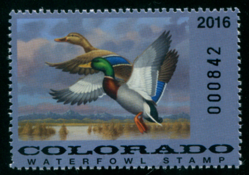 CO Waterfowl 27 mint, NH, VF