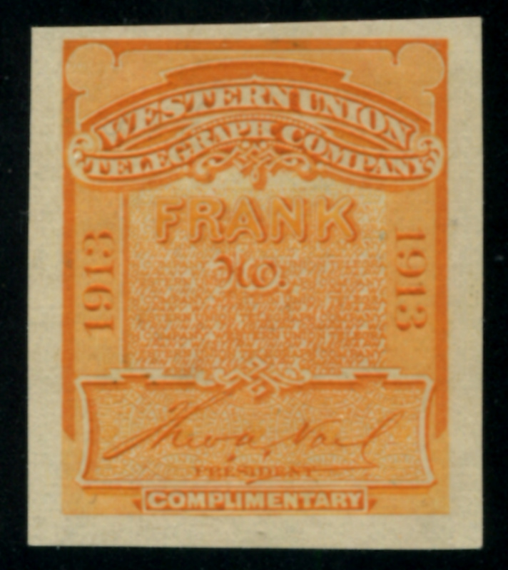 16T44TC5b orange on bond, VF