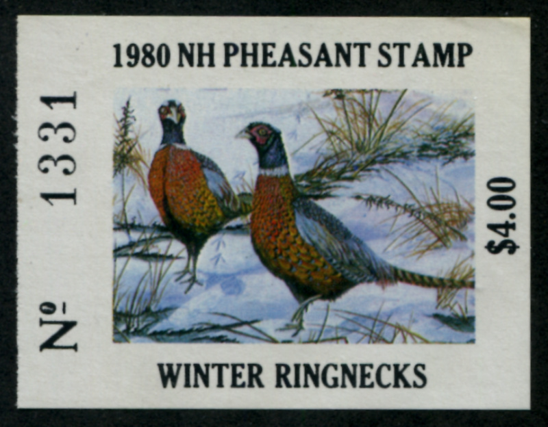 NH Pheasant 6 mint, NH, VF