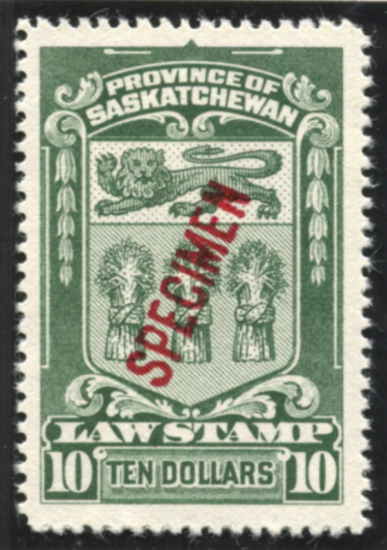 SL65S red SPECIMEN overprint, VF
