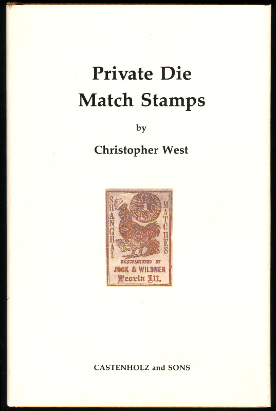 West, Christopher (Elliot Perry). Private Die Match Stamps.