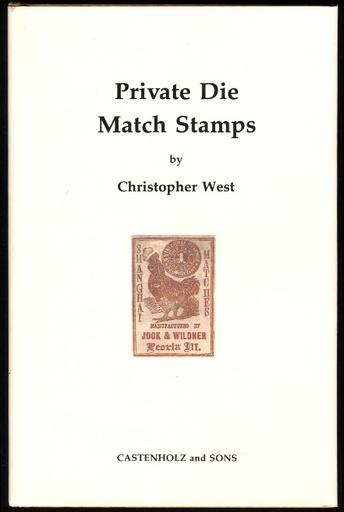 West, Christopher (Elliot Perry). Private Die Match Stamps.