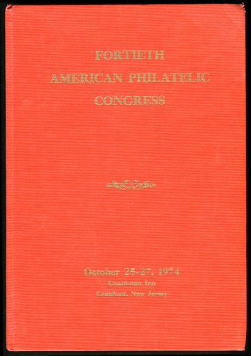 American Philatelic Congress. The Congress Book. 1974