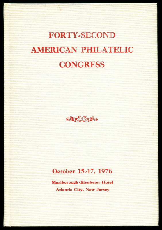American Philatelic Congress. The Congress Book. 1976