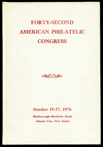 American Philatelic Congress. The Congress Book. 1976