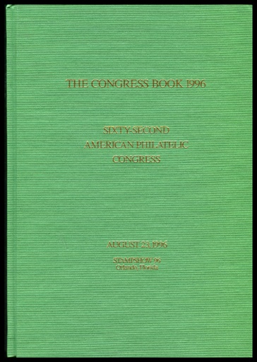 American Philatelic Congress. The Congress Book. 1996