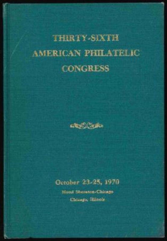 American Philatelic Congress. The Congress Book. 1970