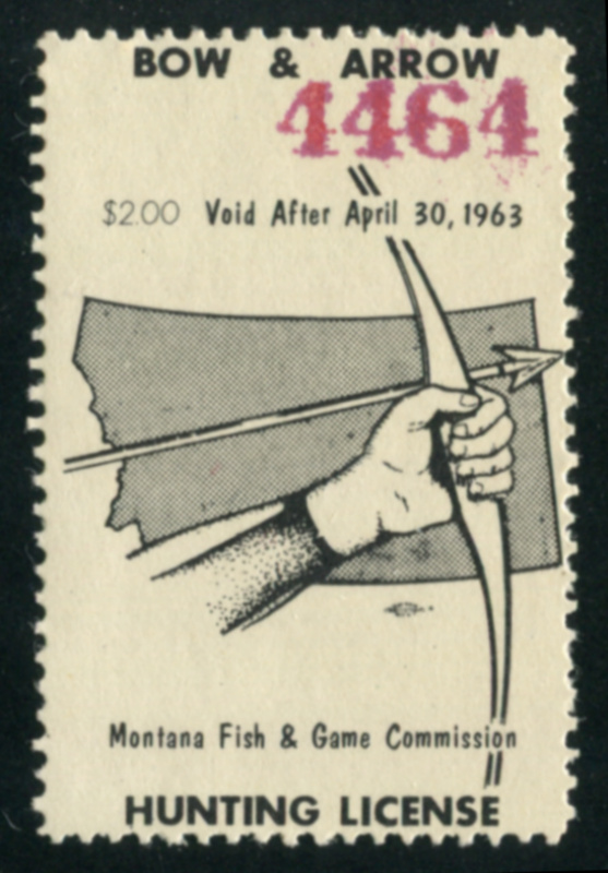 MT Bow & Arrow Hunting 10 mint, NH, F-VF