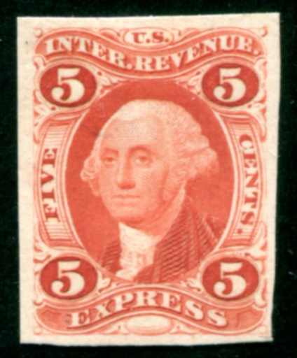 R25P4 plate proof on card, F-VF