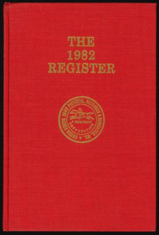 U.S. 1869 Pictorial Research Associates. The 1982 Register
