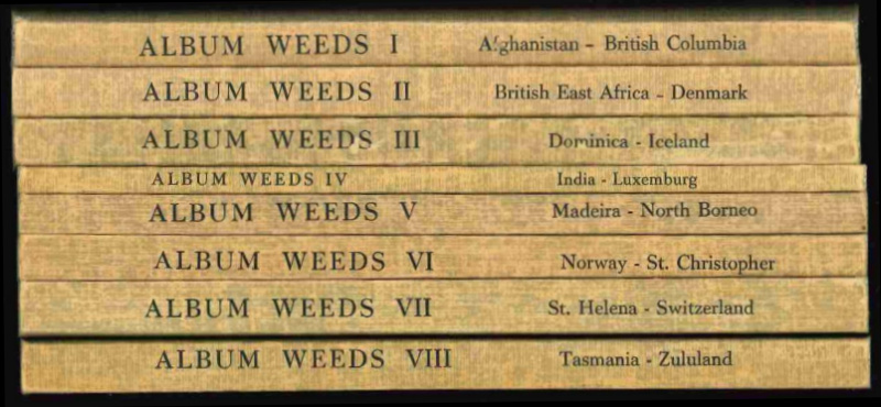 Earee, R.E., Rev. Album Weeds, How to Detect Forged Stamps.