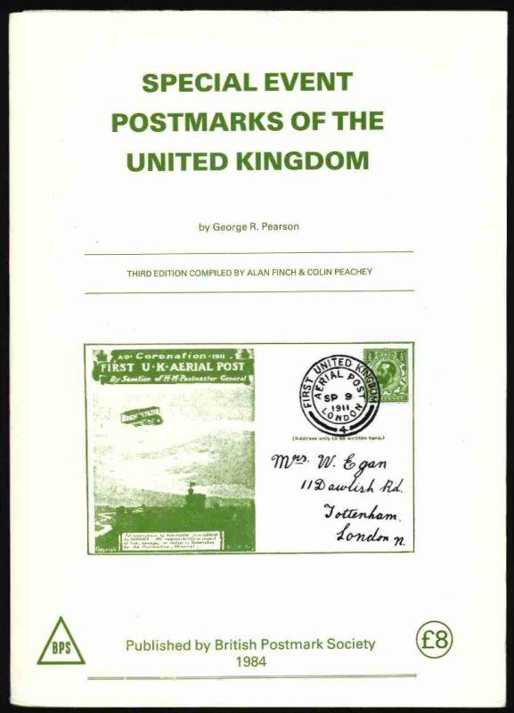 Pearson, George R. Special Event Postmarks of the United Kingdom