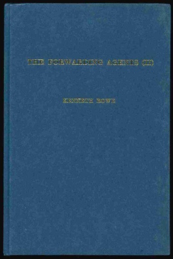 Rowe, Kenneth. The Forwarding Agents (II)