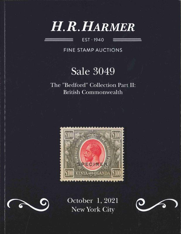 H.R. Harmer Inc.The "Bedford" Collection Part II: British Commonwealth