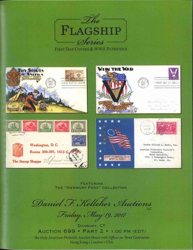 Daniel F. Kelleher Co., Inc. First Day Covers & WWII Patriotics Featuring the "Newbury Park" Collection