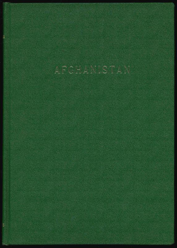 Patterson, Frank E., III. Afghanistan It's Twentieth Century Postal Issues