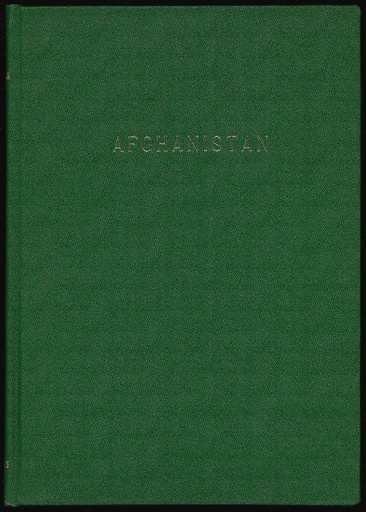 Patterson, Frank E., III. Afghanistan It's Twentieth Century Postal Issues