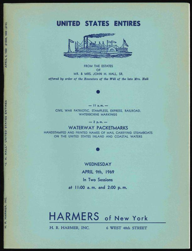 Harmers of New York. United States Postal History