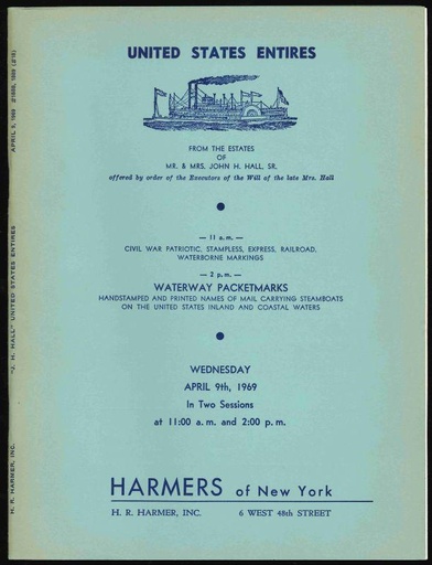 Harmers of New York. United States Postal History