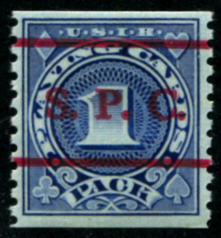 RF26A (PC234) S.P.C. red precancel, mint, VF