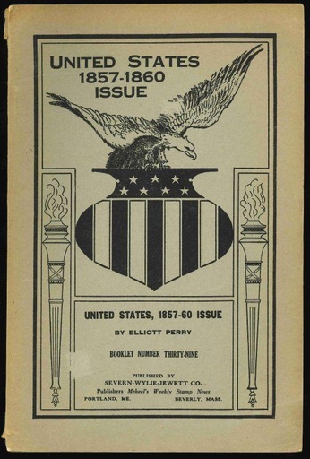 Perry, Elliott. United States 1857-1860 Issue